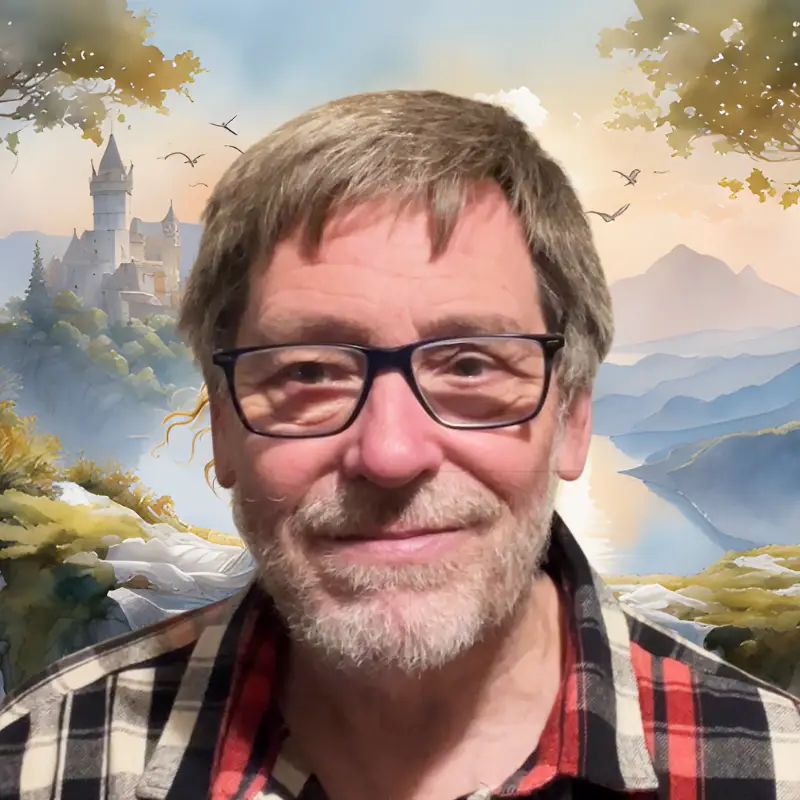 A professional headshot of Andy Bramhill, certified Sound Therapist